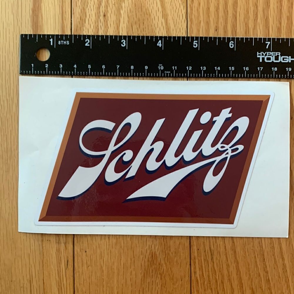 3 for $10 or 5 for $20 Vinyl Schlitz Car Window Sticker Decal